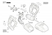 Bosch 3 603 JB0 300 Psb 18 Li-2 Ergo Cordless Impact Drill 18 V / Eu Spare Parts